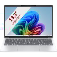 HP OmniBook 7 AeroNGAI 13-bg1051nd 13.3" Copilot+ laptop Zilver | Ryzen AI 5 340 | Radeon 840M | 16 GB | 512 GB SSD