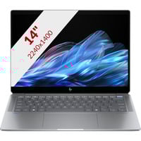 HP OmniBook Ultra 14-fd0070nd (B08X5EA) 14"  Copilot+ laptop Zilver | R9-HX375 | Radeon 890M | 32 GB | 1 TB SSD | Touch
