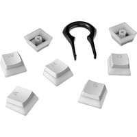 HyperX Pudding Keycaps Full Key Set (White PBT) Zwart/transparant