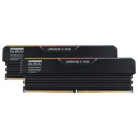 KLEVV 32 GB DDR5-6000 (2x 16 GB) Kit werkgeheugen Zwart, KD5AGUA80-60A300V, URBAN V RGB, XMP 3.0, EXPO