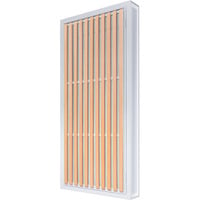 Lian Li B4-mATX Vertical AeroDeck, tower behuizing Wit/houtkleur