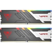 Patriot Viper Venom RGB 32 GB DDR5-6000 (2x 16 GB) werkgeheugen Zwart, PVVR532G600C30K, XMP 3.0, EXPO