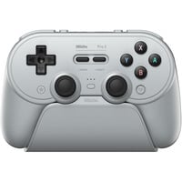 8BitDo Pro 3 Bluetooth Gamepad Grijs/zwart, Switch 1 & 2, PC, Android, 2.4 GHz / Bluetooth / USB