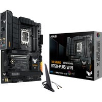 ASUS Asus TUF GAMING B760-PLUS WIFI      B760 socket 1700 moederbord Zwart, RAID, 2,5Gb-LAN, WLAN, BT, Sound, ATX
