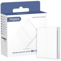 Aqara Wireless Remote Switch H1 (Double) knop Wit