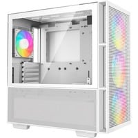 DeepCool CH560 midi tower behuizing Wit | 1x USB-A | 1x USB-C | RGB | Window