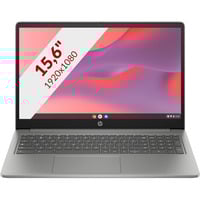 HP Chromebook 15a-nb0100nd (B0WV1EA) 15.6" laptop Zilver | N100 | UHD Graphics | 4 GB | 128 GB UFS