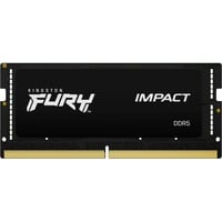 Kingston FURY 16 GB DDR5-6000 laptopgeheugen Zwart, KF560S38IB-16, Impact, XMP