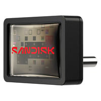 SanDisk Extreme Fit USB-C-flashdrive 128 GB usb-stick Zwart, USB-C 3.2 (5 Gbit/s)