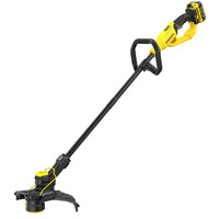 Stanley V20 18V 33cm grastrimmer Zwart/geel, Accu en oplader inbegrepen