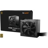 be quiet! Pure Power 12 750 watt voeding  Zwart, 1x 12V-2x6, 3x PCIe