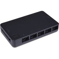 Alphacool Alpha Core 10x 4-Pin PWM Splitter SATA fancontroller Zwart