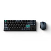 Keychron B33 Keyboard and BM25 Mouse Wireless Combo desktopset Zwart, US lay-out (QWERTY), Scissor switches, 80% (TKL), ABS, USB-C | 2.4 GHz | Bluetooth, 400-2400 Dpi