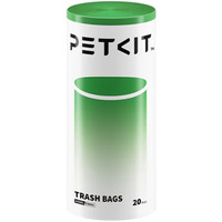 PETKIT Litter Box Trash Bag, 1 rol 20 zakken voor Puramax, Puramax 2, Purobot Max PRO