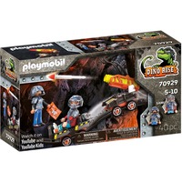 PLAYMOBIL Dino Rise - Dino Mine raket kart Constructiespeelgoed 70929