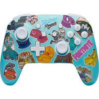 PowerA Geavanceerde draadloze controller voor Nintendo Switch - Fortnite-stickerwaanzin