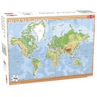 Tactic Puzzel World Map 1000 stukjes