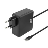 ACT Connectivity USB-C laptoplader 100W met Power Delivery-profielen, 2 meter Zwart
