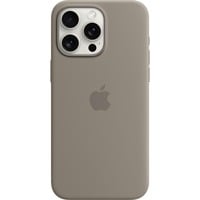 Apple Siliconenhoesje met MagSafe voor iPhone 15 Pro Max telefoonhoesje bruin