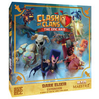 Asmodee Clash of Clans: The Epic Raid - Dark Elixir expansion Bordspel Engels, 2 - 4 spelers, 45 - 90 minuten, Vanaf 12 jaar, Uitbreiding