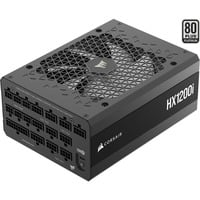 Corsair HX1200i modulaire 1200 watt voeding  Zwart, 2x 12V-2x6, 5x PCIe