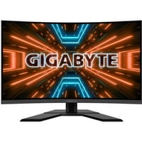 GIGABYTE G32QC A 32" Curved gaming monitor Zwart, 2x HDMI, 1x DisplayPort, 2x USB-A, 1x USB-B, 165 Hz