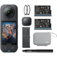 Insta360 X5 Essential bundel videocamera Zwart, 8K, 360°