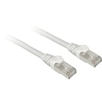 Sharkoon Netwerkabel SFTP, RJ-45 met Cat.7a Wit, 2 meter, Ruwe kabel