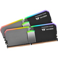 Thermaltake 16 GB DDR4-4000 Kit werkgeheugen Zwart/zilver, R016D408GX2-4000C19A, TOUGHRAM XG RGB, XMP