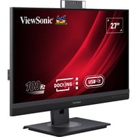 ViewSonic Video Conferencing Docking Monitor VG2757V-2K 27" Zwart (mat)/grijs, 1x DisplayPort, 1x HDMI, 2x USB-C, 3x USB-A, 1x RJ-45