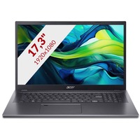 Acer Aspire 17 A17-51M-57V7 17.3" laptop Grijs | Core 5 120U | Intel Graphics | 16 GB | 512 GB SSD