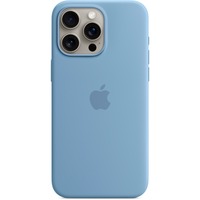Apple Siliconenhoesje met MagSafe voor iPhone 15 Pro Max telefoonhoesje Lichtblauw