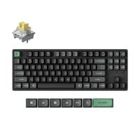 Keychron K8 Ultra 8K Wireless Custom Mechanical Keyboard Zwart, US lay-out (QWERTY), Keychron Apex Banana, 80% (TKL), RGB leds, OSA Double-shot PBT, USB-C | 2.4 GHz | Bluetooth 5.2