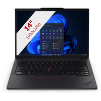 Lenovo ThinkPad T14 Gen 6 Intel (21QG00D5MH) 14"  Copilot+ laptop Zwart | Ultra 5 228V | Arc Graphics 130V | 32 GB | 512 GB SSD