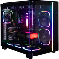 ALTERNATE Thunderstorm Pro Ryzen 7 - RX 9070 GRE gaming pc Zwart | R7 9800X3D | RX 9070 GRE | 32 GB | 2 TB SSD