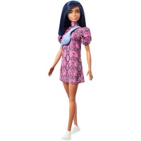 Barbie Fashionistas #143 - Pink & Black Dress Pop