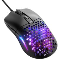 Glorious Model O Eternal gaming muis Zwart, 100 - 12.000 DPI, RGB
