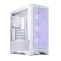 Lian Li Lancool II Mesh RGB snow edition midi tower behuizing Wit | 2x USB-A | 1x USB-C | RGB | Tempered Glass