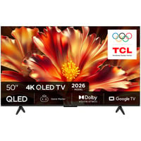 TCL 50QLED780L 4K Ultra HD Smart TV 50" Zwart, 3x HDMI, USB-A, LAN, WiFi 5, BlueTooth, USB-A