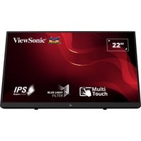 ViewSonic 10-point Touch monitor TD2230 22" Zwart, 1x DisplayPort, 1x HDMI, 1x VGA, 2x USB-A