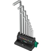 Wera 950/9 Hex-Plus 8 Stiftsleutelset Chroom, 10‑delig, metrisch, verchroomd