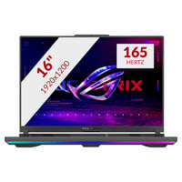 ASUS ROG Strix G16 G614PW-RV006W 16"  gaming laptop Grijs | R9 8940HX | RTX 5080 | 16 GB | 1 TB SSD