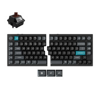 Keychron Q11 Ultra 8K Wireless Custom Mechanical Keyboard Zwart, US lay-out (QWERTY), Keychron Silk POM Brown, 100%, RGB leds, KSA double-shot PBT, hot swap, 2.4GHz | Bluetooth 5.2 | USB-C