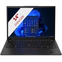 Lenovo ThinkPad X1 Carbon Gen 11 (21HM006WMH) 14" laptop Zwart | i7-1355U | Iris Xe Graphics | 32 GB | 1 TB SSD | 5G