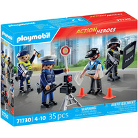 PLAYMOBIL Action Heroes - Politie figurenset Constructiespeelgoed 71730