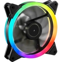 Sharkoon SHARK Blades PWM RGB Fan case fan Zwart, 4-pins PWM fan-connector