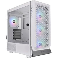 Thermaltake Ceres 500 TG ARGB Snow midi tower behuizing Wit | 2x USB-A | 1x USB-C | Tempered Glass