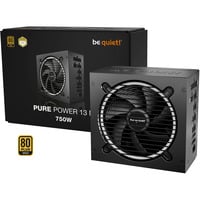be quiet! Pure Power 13 M modulaire 750 watt voeding  Zwart, 1x 12V-2x6, 4x PCIe