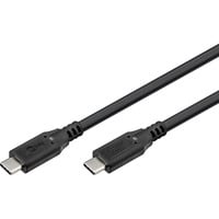 goobay USB4 Gen 2x2 kabel Zwart, 2 meter