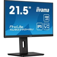 iiyama ProLite XUB2292HSU-B6 21.5" monitor Zwart, 100Hz, HDMI, DisplayPort, USB, Audio, AMD FreeSync